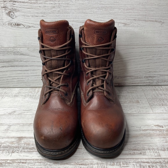 Wolverine Novack Waterproof Composite Toe Work Boot Men’s Sz 8 / Woman’s 9.5 - Picture 4 of 8